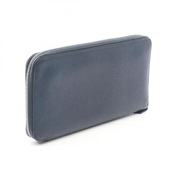 HERMES Navy Leather Wallet - Picture 3 of 11